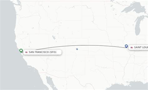 flights from sfo to stl